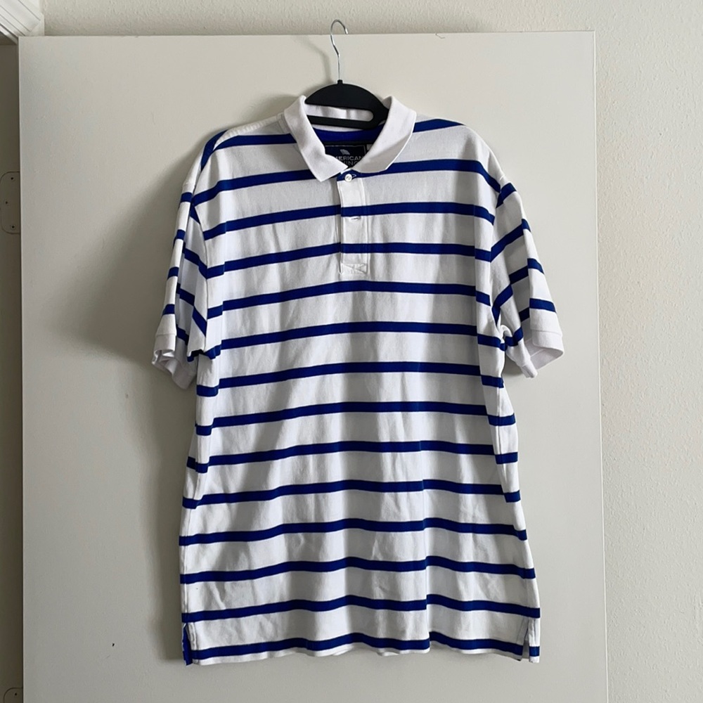 Blue & White Striped Shirt - American Living